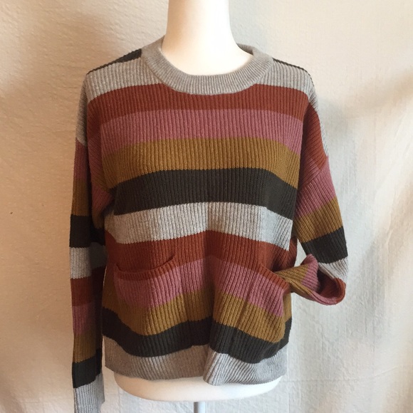 NWT Patch Pocket Pullover Sweater Size M - Picture 5 of 8